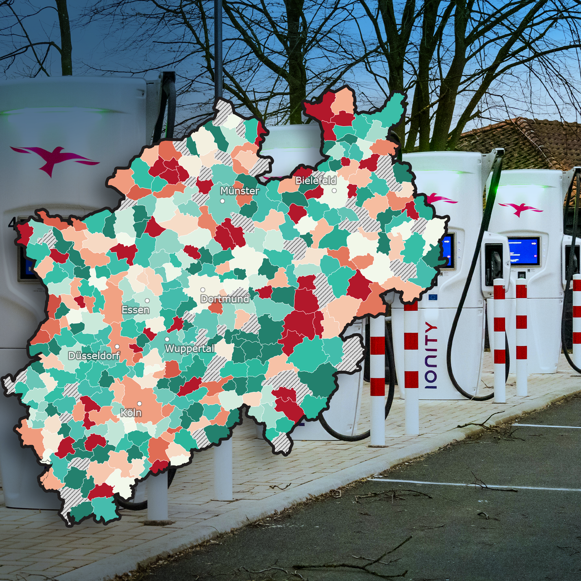 NRW-Karte 