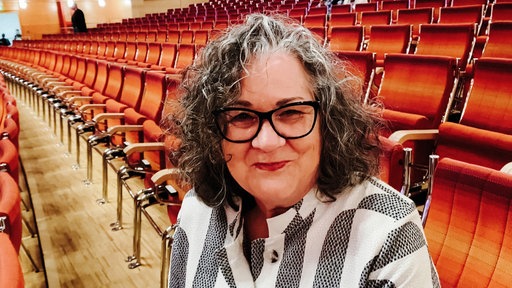 Silvia Peters in der Essener Philarmonie.