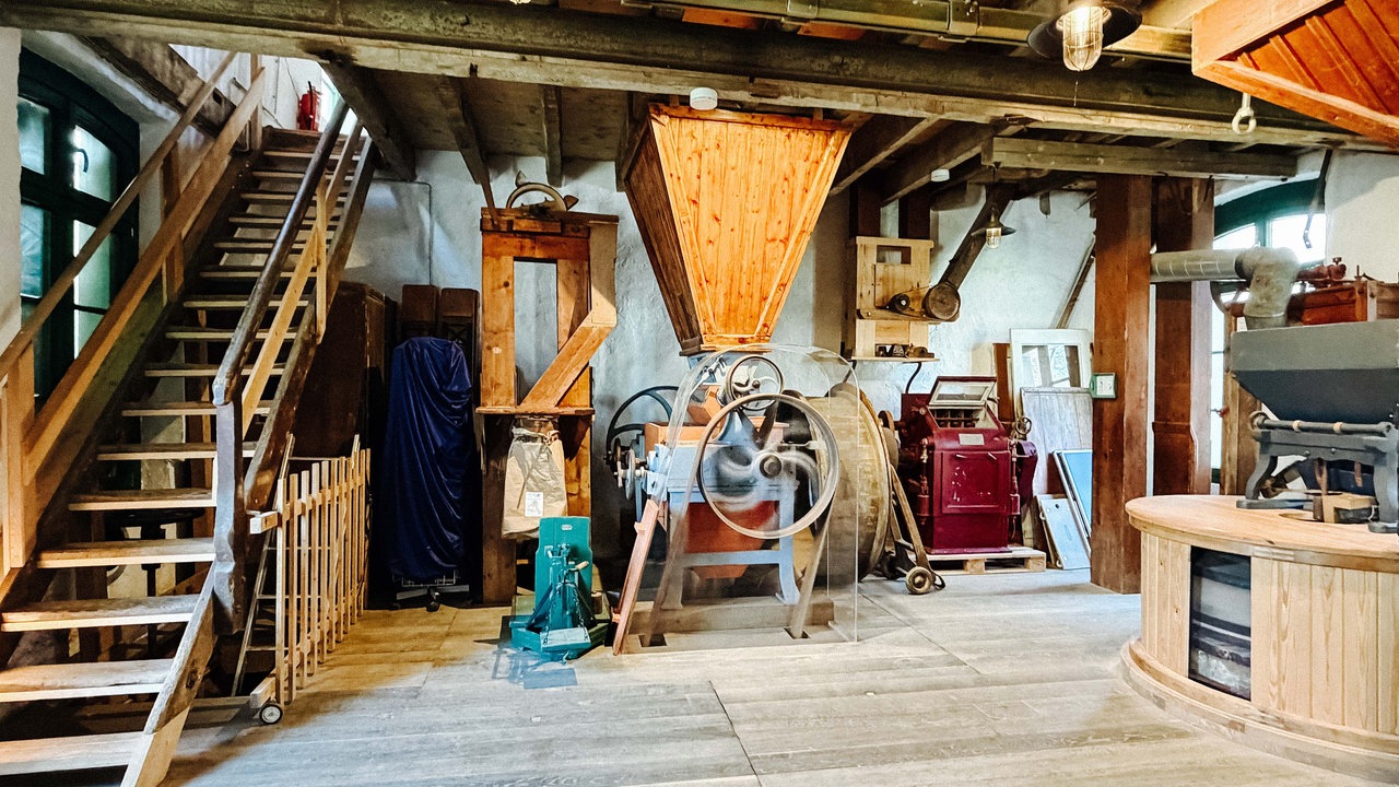 Ein elektronischer Motor trieb die alte Mühle in Meckenheim zuletzt an