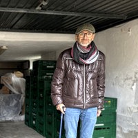 Michael Dreager in seiner Garage