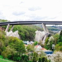 Die Rahmedetalbrücke wird gesprengt