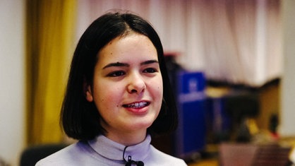 Marta Palmas bei einer Probe.