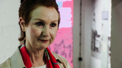 Nahaufnahme von Esther Schulhoff.