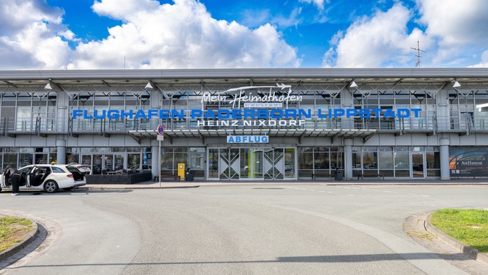 Hauptgebäude des Flughafen Paderborn
