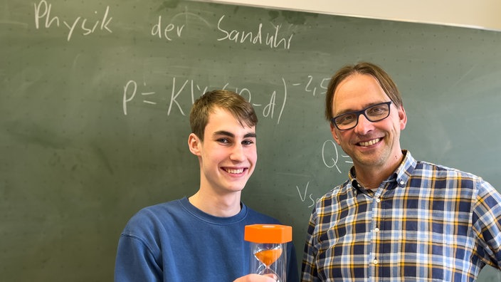 Lehrer Jens Schulze hat Tim Kammel begleitet  