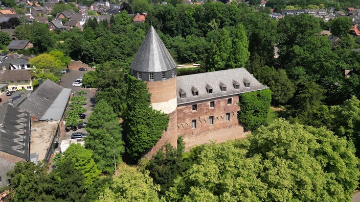 Burg Brüggen in der Nähe vom Borner See