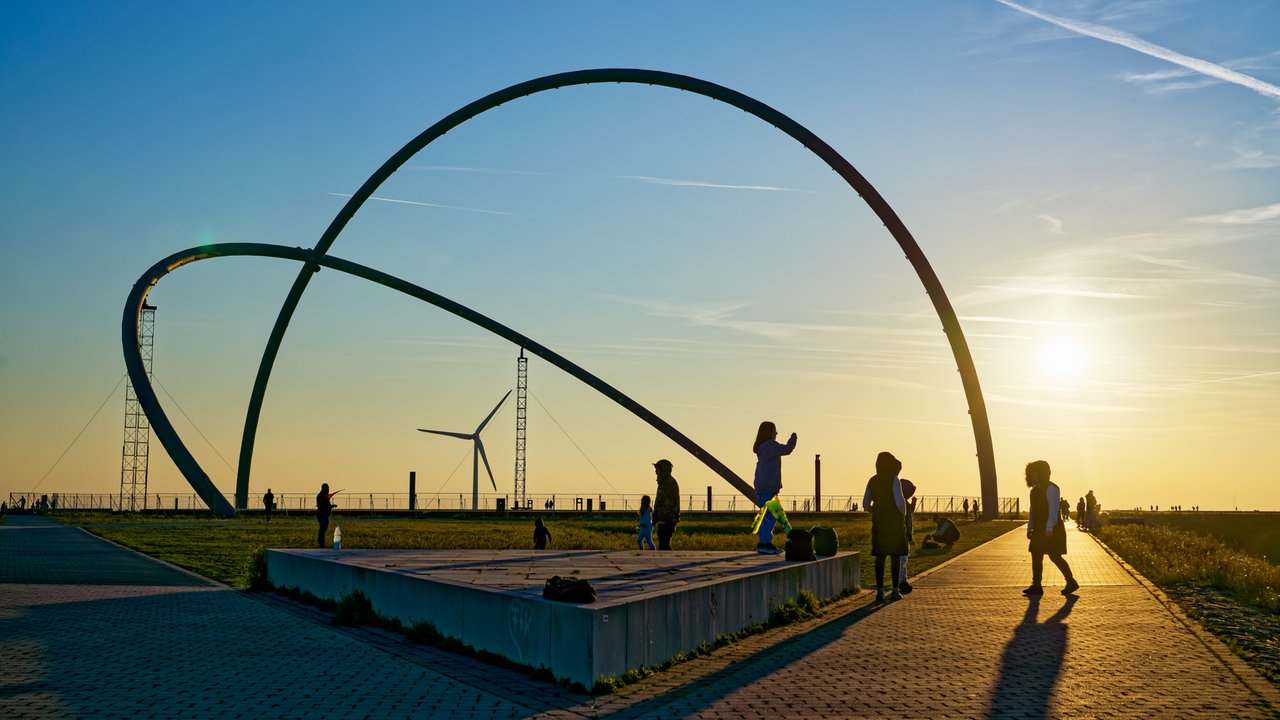 Horizontobservatorium auf der Halde Hoheward