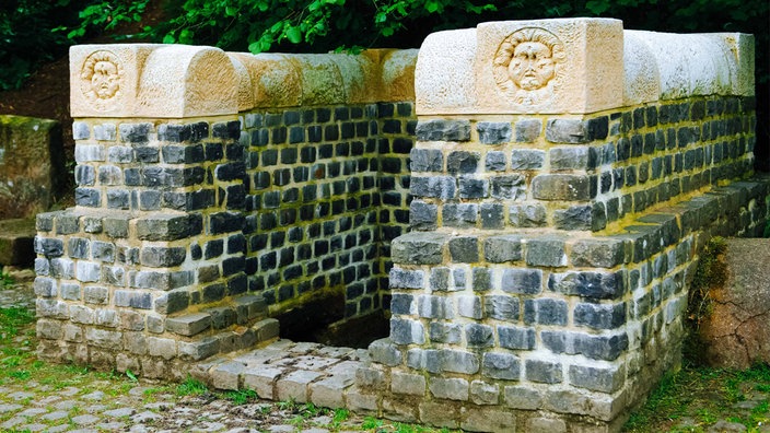 Römische Eifelwasserleitung in Nettersheim.