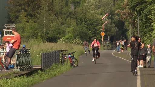 Die Nordbahntrasse in Wuppertal 
