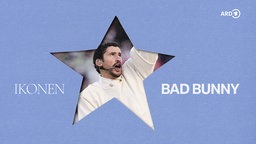 Podcastcover ARD Ikonen - Bad Bunny