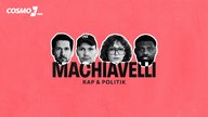 Vassili Golod, Jan Kawelke, Ciara Cesaro-Tadic und André Mamengui   vom Machiavelli Podcast