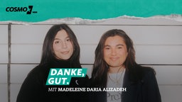 Danke, gut: Madeleine Darya Alizade und Miriam Davoudvandi gemeinsam auf dem Podcastcover