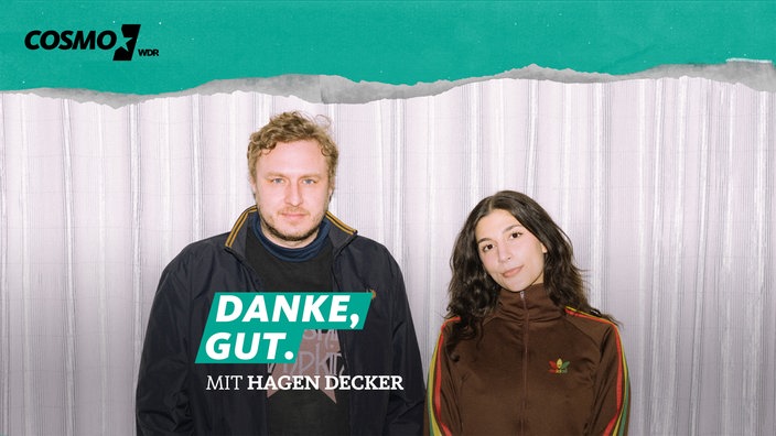 Danke, gut: Hagen Decker über Sucht & Suchtprävention. Hagen und Host Miriam Davoudvandi