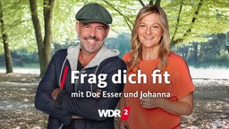 Doc Esser und WDR 2 Moderatorin Johanna Horn