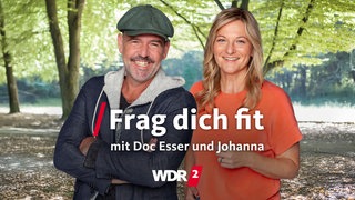 Doc Esser und WDR 2 Moderatorin Johanna Horn