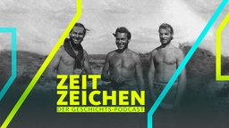 Gusch, Karl und Fritz bei der Ankunft auf den Galapagos-Inseln