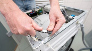 Reparatur einer Waschmaschine