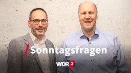 Jürgen Karla (l) und Christoph Post zu Gast bei WDR 2