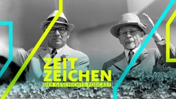 Erich Honecker (li.), erster Sekretaer des Zentralkomitees und Walter Ulbricht, Staastratsvorsitzender der DDR, bei der Parade zum 1.Mai 1972