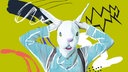 Sendereihenbild WDR Hörspiel: Ein illustrierter Hase.