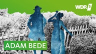 Illustration Adam Bede mit Schriftzug