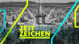 Unter der Leitung von Georges-Eugène Haussmann wird Paris umgebaut. Hier der Place de l'Etoile mit den neuen großen Boulevards.