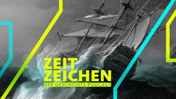 Die HMS Wager in Seenot (Buchcover von "The Wager: A Tale of Shipwreck, Mutiny and Murder" by David Grann)