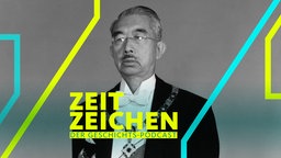 Kaiser Hirohito von Japan mit Schärpe, Kette und Orden