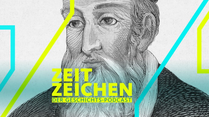 Holzstich des französischen Astrologen und Arztes Nostradamus