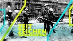 Britische Soldaten bewachen während des Osteraufstands 1916 in Dublin eine Straßensperre