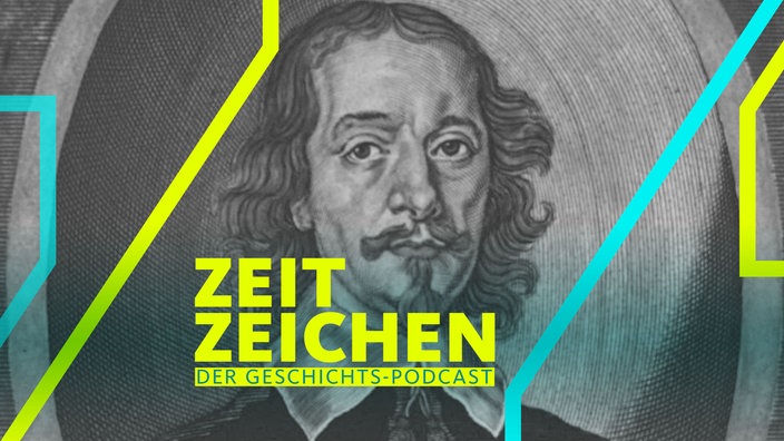 Otto von Guericke auf einem Kuperstich um 1650
