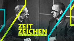 Lion Feuchtwanger und Bertolt Brecht beim Schriftsteller-Kongress 1935 in Paris