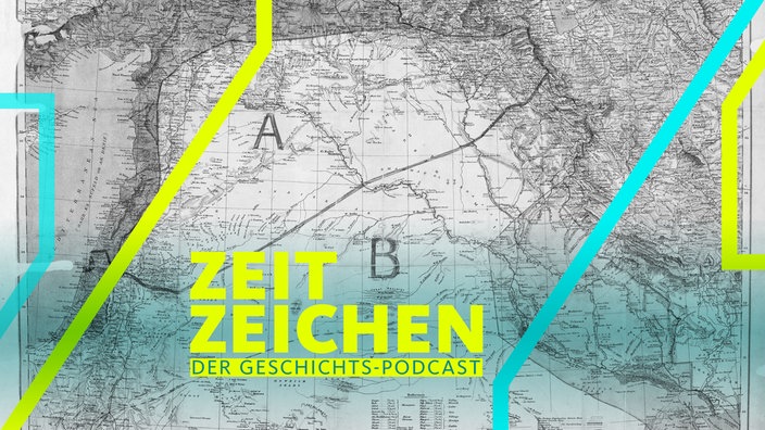 Sykes-Picot-Abkommen: Originalkarte aus dem Mai 1916