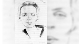 Zeichnung der Komponistin Ilse Fromm-Michaels von Anita Ree