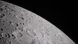  Auf diesem von der Nasa zur Verfügung gestellten Bild hat die Artemis II-Besatzung am Montag, den 6. April 2026, Krater auf der Mondoberfläche fotografiert.