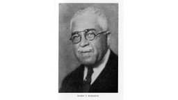 Der Schwarze Sänger und Komponist Harry T. Burleigh.