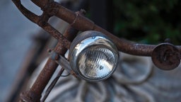 Rostiger Fahrradlenker