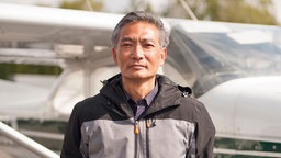 Dr. Baoquan Song von der Ruhr-Universität Bochum ist der einzige Luftbildarchäologe in NRW, der auch gleichzeitig Pilot und Fotograf
