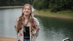 WDR-Autorin Katharina Krawiec berichtet vom Pfadfinderlager in