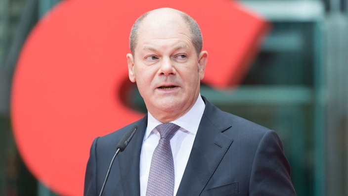 Der deutsche Finanzminister Olaf Scholz am 09.03.2018 in Berlin
