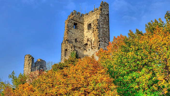 Drachenfels und Ruine