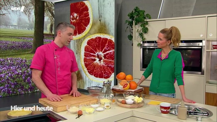 Grapefruit-Vanille-Tarte
