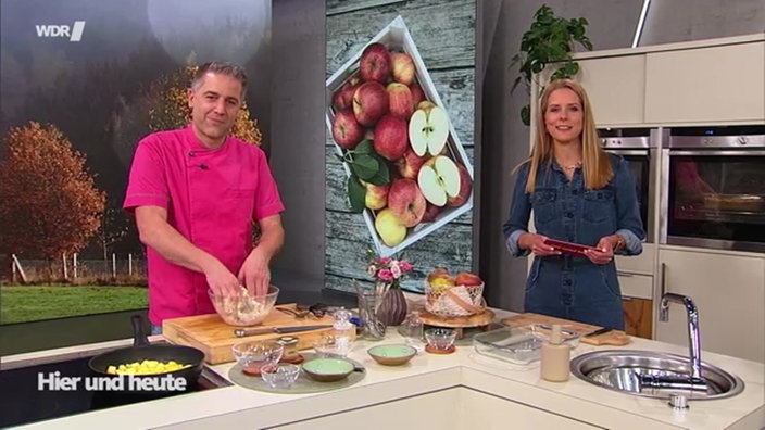 Patissier Matthias Ludwigs bei Hier und heute.