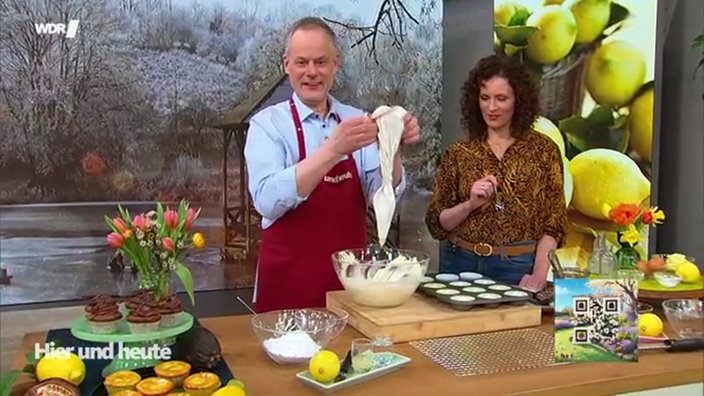 Saftige Zitronenmuffins
