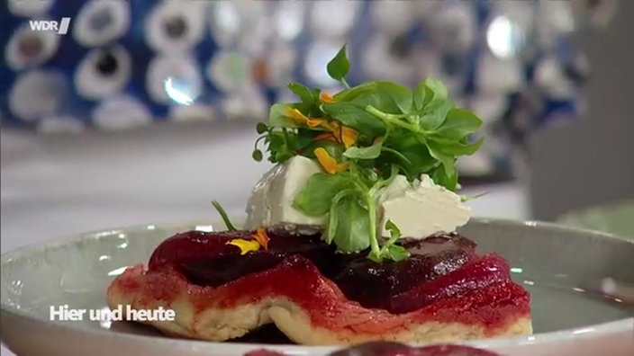 Bild von Tarte Tatin mit Roter Bete