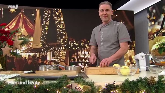 Aufnahme von Patissier und Konditormeister Matthias Ludwigs.
