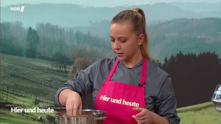Aufnahme von Konditormeisterin Emily Gorden.