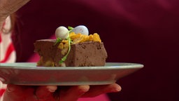 Schokoladiger Cheesecake mit Banane