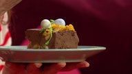 Schokoladiger Cheesecake mit Banane