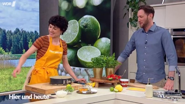 Sven Kroll und Theresa Knipschild